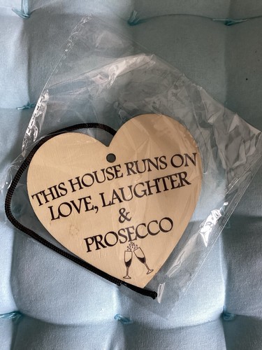 Small wooden plaque - wooden,