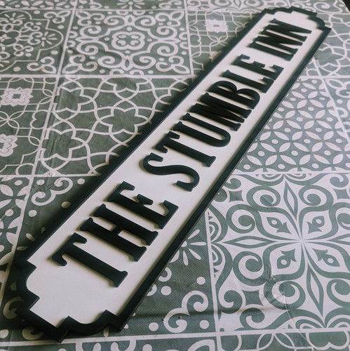 Custom pub bar sign - bar,