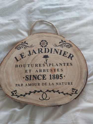 Shabby chic wooden - wooden, plaques