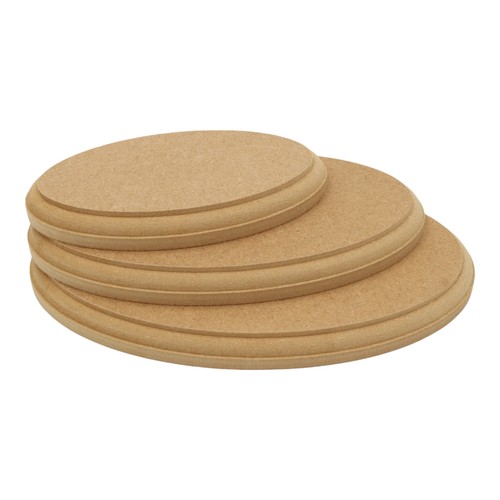 Wooden mdf oval - oval, plaque