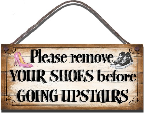 Wooden funny sign before - funny,