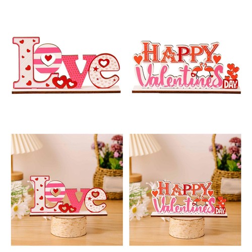 Valentine day wooden - valentine's, table