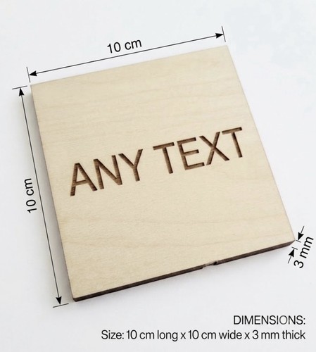 Personalised wooden sign - wooden,