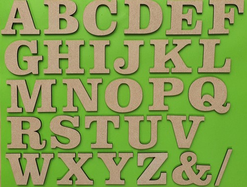 Wooden clarendon font - wooden,