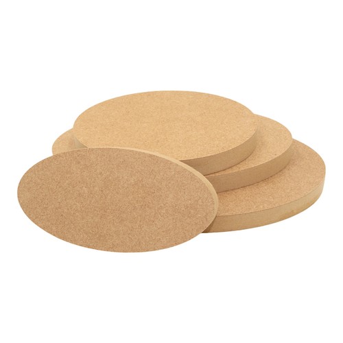 Wooden mdf oval plaque - wooden,