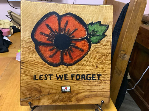 Wooden solid oak remembrance - wooden,