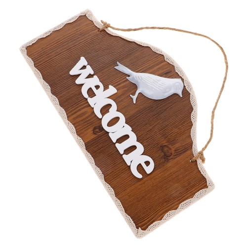 Reversible wooden open closed - reversible,