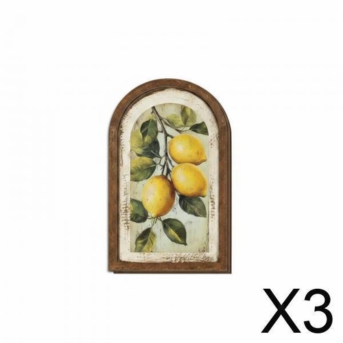 Vintage wooden arched - arched, floral