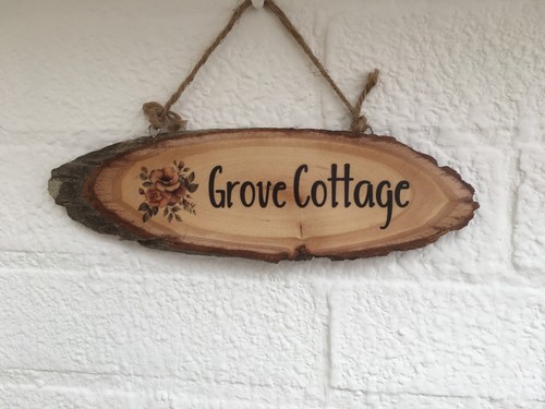 Personalised wooden sign name - personalised,