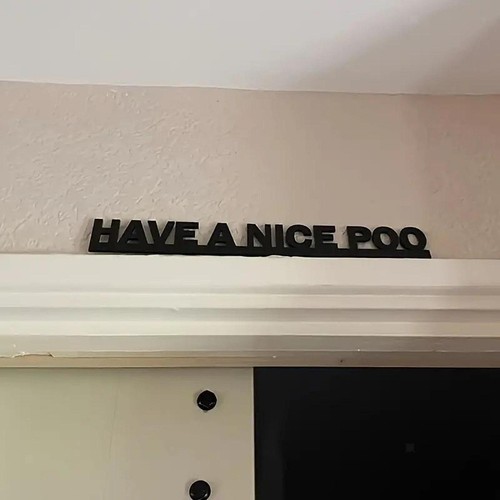 Funny bathroom door sign - funny,