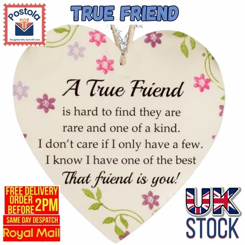True friend wooden heart - wooden,
