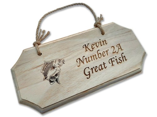 Personalised wooden sign - personalised,